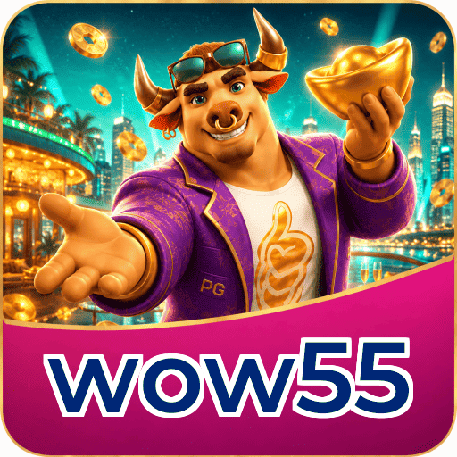 wow55 Logo - Bônus de Cadastro