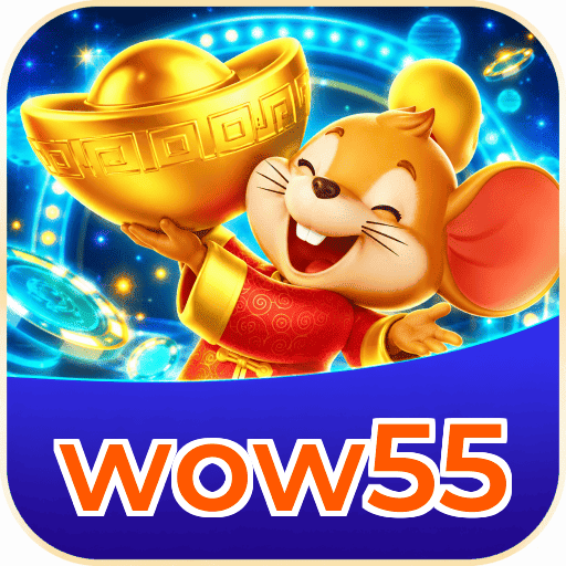 wow55 Logo - Bônus com Rollover Justo